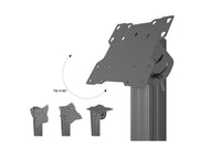 Multibrackets M Pro Series VESA Tilt Column Mount – 70kg Load | 7350022735149 Mount Accessories Multibrackets