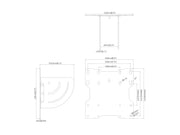 Multibrackets M Pro Series VESA Tilt Column Mount – 70kg Load | 7350022735149 Mount Accessories Multibrackets