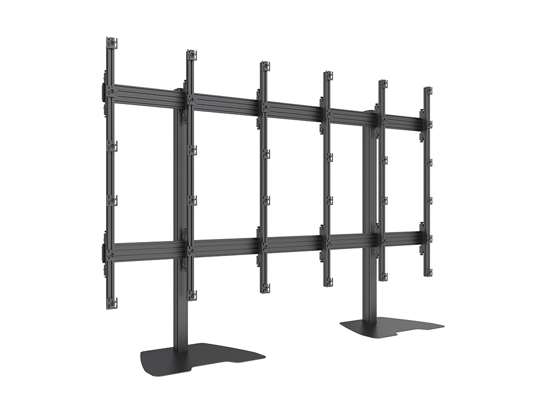 Multibrackets M Pro Sharp EC151 5x5 135" LED Video Wall Floor Stand | 7340234816576 Video Wall Mount Multibrackets
