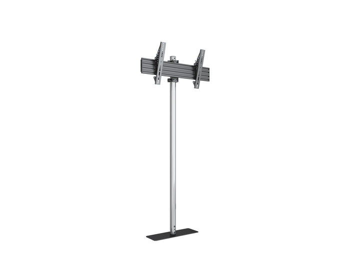 Multibrackets M Pro Single Pole Floor Stand 43–75" VESA 300 – Chrome | 7340234817153 Floor Stand Multibrackets