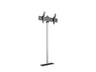 Multibrackets M Pro Single Pole Floor Stand 43–75" VESA 300 – Chrome | 7340234817153