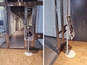 Multibrackets M Pro Single Pole Floorbase For 7"-32" Screens | 7340234812028 Floor Stand Multibrackets