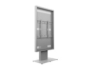 Multibrackets M Pro Slim 85" Digital Signage Kiosk Enclosure - White | 7340234812363 Kiosk Stand Multibrackets