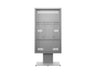 Multibrackets M Pro Slim 85" Digital Signage Kiosk Enclosure - White | 7340234812363