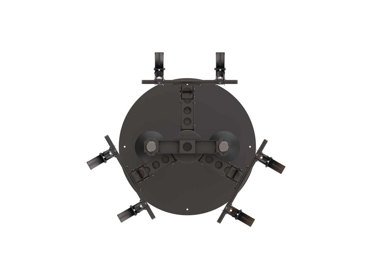 Multibrackets M Pro Triple Floor Stand 32–65" VESA 400x400 – Black | 7340234812103 Floor Stand Multibrackets