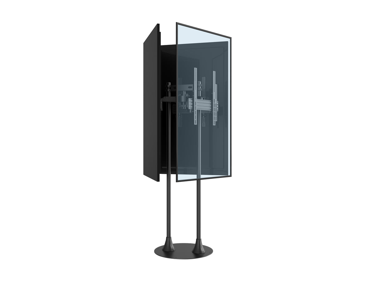 Multibrackets M Pro Triple Floor Stand 32–65" VESA 400x400 – Black | 7340234812103 Floor Stand Multibrackets