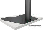 Multibrackets M Pro Video Wall Floor Stand 3x1 43–65" Micro Adjustable | 7340234813667 Floor Stand Multibrackets