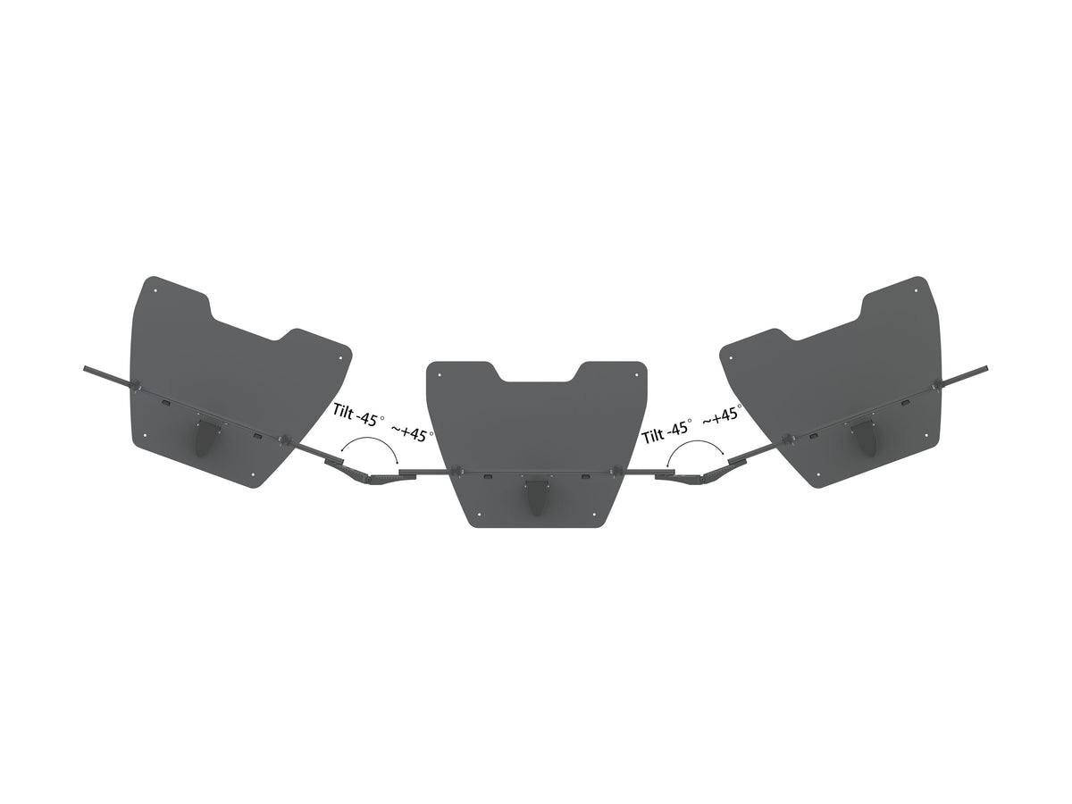 Multibrackets M Pro Video Wall Floor Stand 3x1 43–65" Micro Adjustable | 7340234813667 Floor Stand Multibrackets