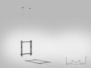 Multibrackets M Pro Wire Ceiling 3000 B2B Dual Screen Mount for 32"-65" Screens | 7350022739932 Ceiling Mount Bracket Multibrackets