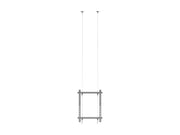 Multibrackets M Pro Wire Ceiling 6000 B2B Dual Screen Mount for 32"-65" Screens | 7350022739949 Ceiling Mount Bracket Multibrackets