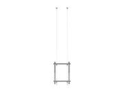 Multibrackets M Pro Wire Ceiling 6000 B2B Dual Screen Mount for 32"-65" Screens | 7350022739949 Ceiling Mount Bracket Multibrackets