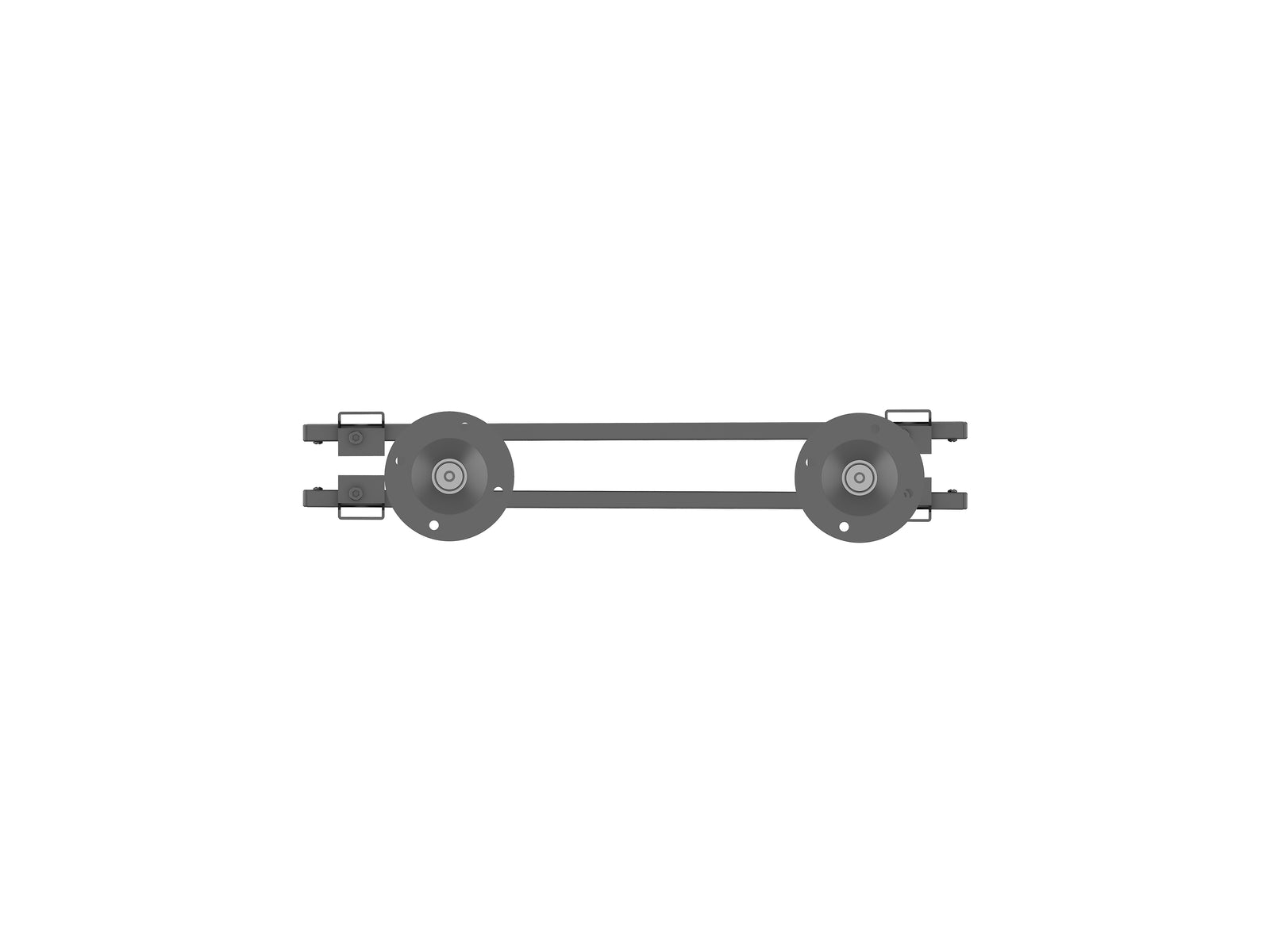 Multibrackets M Pro Wire Ceiling 6000 B2B Dual Screen Mount for 32"-65" Screens | 7350022739949 Ceiling Mount Bracket Multibrackets