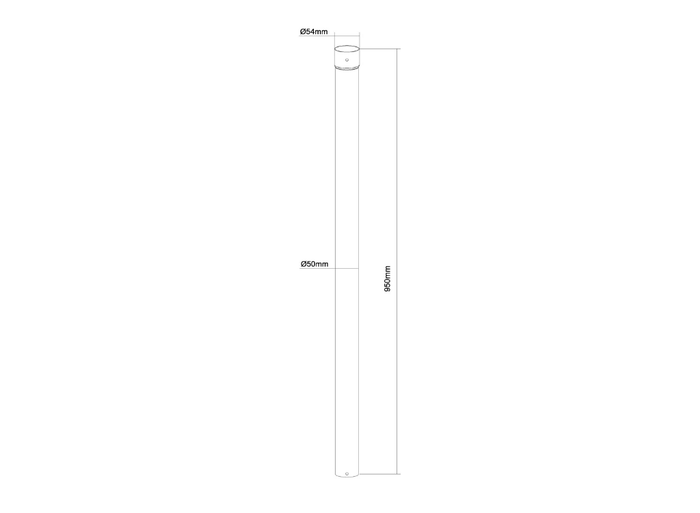 Multibrackets M Projector Mount HD - Extension Poles 2x 950mm | 7350073735242 Projector Mount Multibrackets
