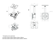 Multibrackets M Projector Mount Pro HD 40kg White | 7350105210594 Projector Mount Multibrackets