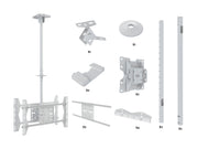 Multibrackets M Public Ceiling Mount Large Back to Back for 55"-70" Screens | 7350073732524 Ceiling Mount Bracket Multibrackets