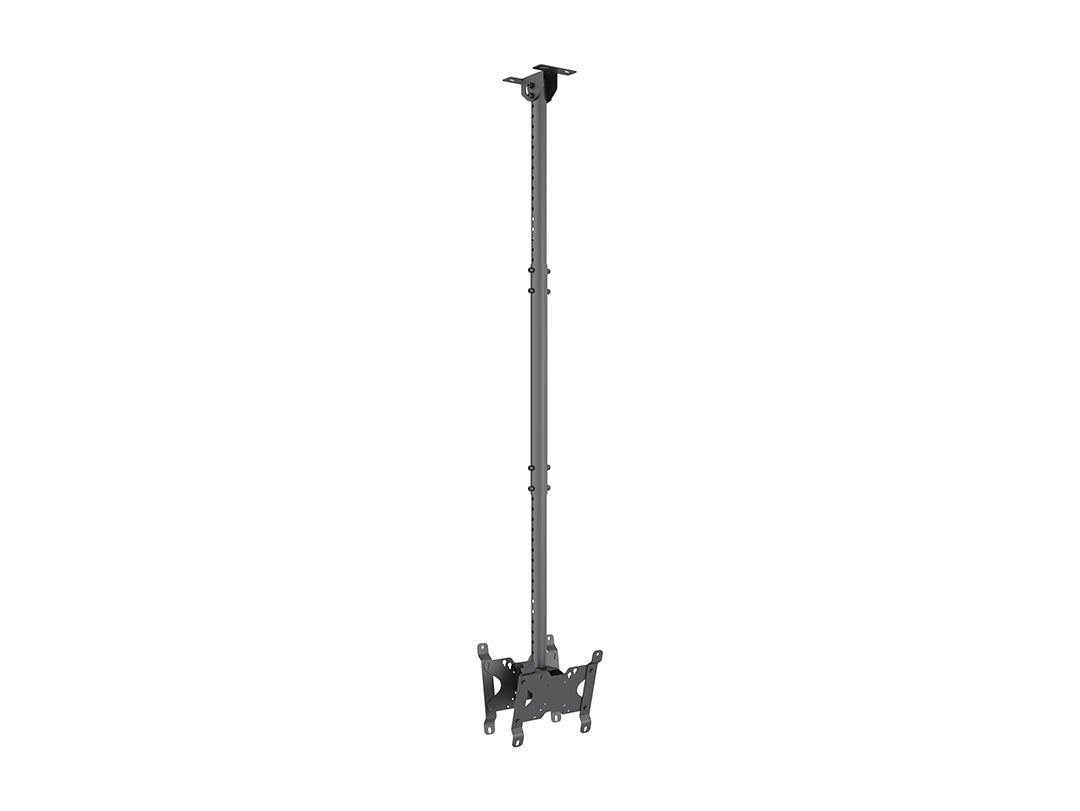 Multibrackets M Public Ceiling Mount Small Back to Back for 10"-32" Screens – Black | 7350073734740 Ceiling Mount Bracket Multibrackets