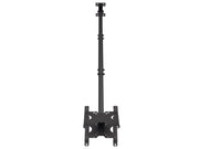 Multibrackets M Public Ceiling Mount Small Back to Back for 10"-32" Screens – Black | 7350073734740 Ceiling Mount Bracket Multibrackets