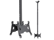 Multibrackets M Public Ceiling Mount Small Back to Back for 10"-32" Screens – Black | 7350073734740 Ceiling Mount Bracket Multibrackets