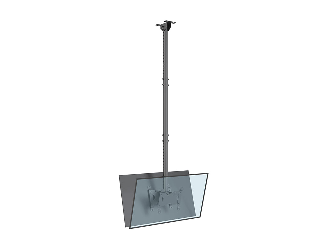 Multibrackets M Public Ceiling Mount Small Back to Back for 10"-32" Screens – Black | 7350073734740 Ceiling Mount Bracket Multibrackets