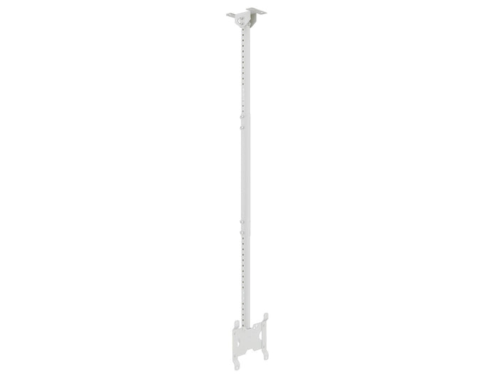 Multibrackets M Public Ceiling Mount Small Single for 10"-43" Screens – White | 7350073734757 Ceiling Mount Bracket Multibrackets