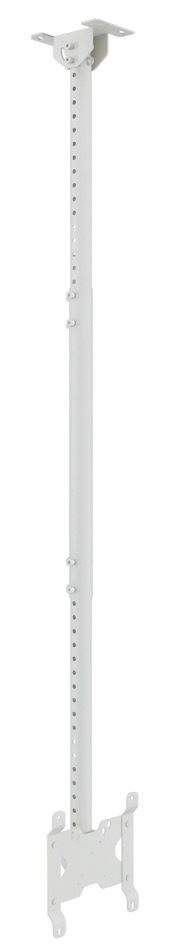 Multibrackets M Public Ceiling Mount Small Single for 10"-43" Screens – White | 7350073734757 Ceiling Mount Bracket Multibrackets