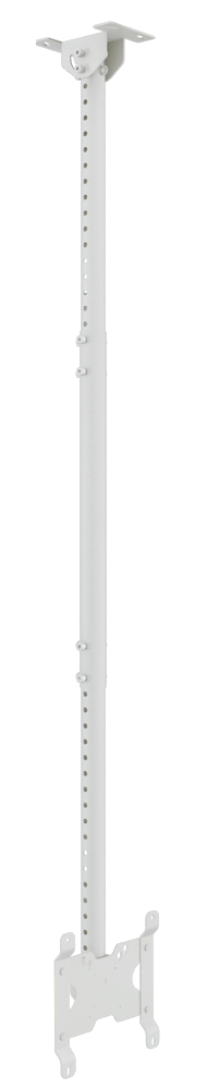 Multibrackets M Public Ceiling Mount Small Single for 10"-43" Screens – White | 7350073734757 Ceiling Mount Bracket Multibrackets