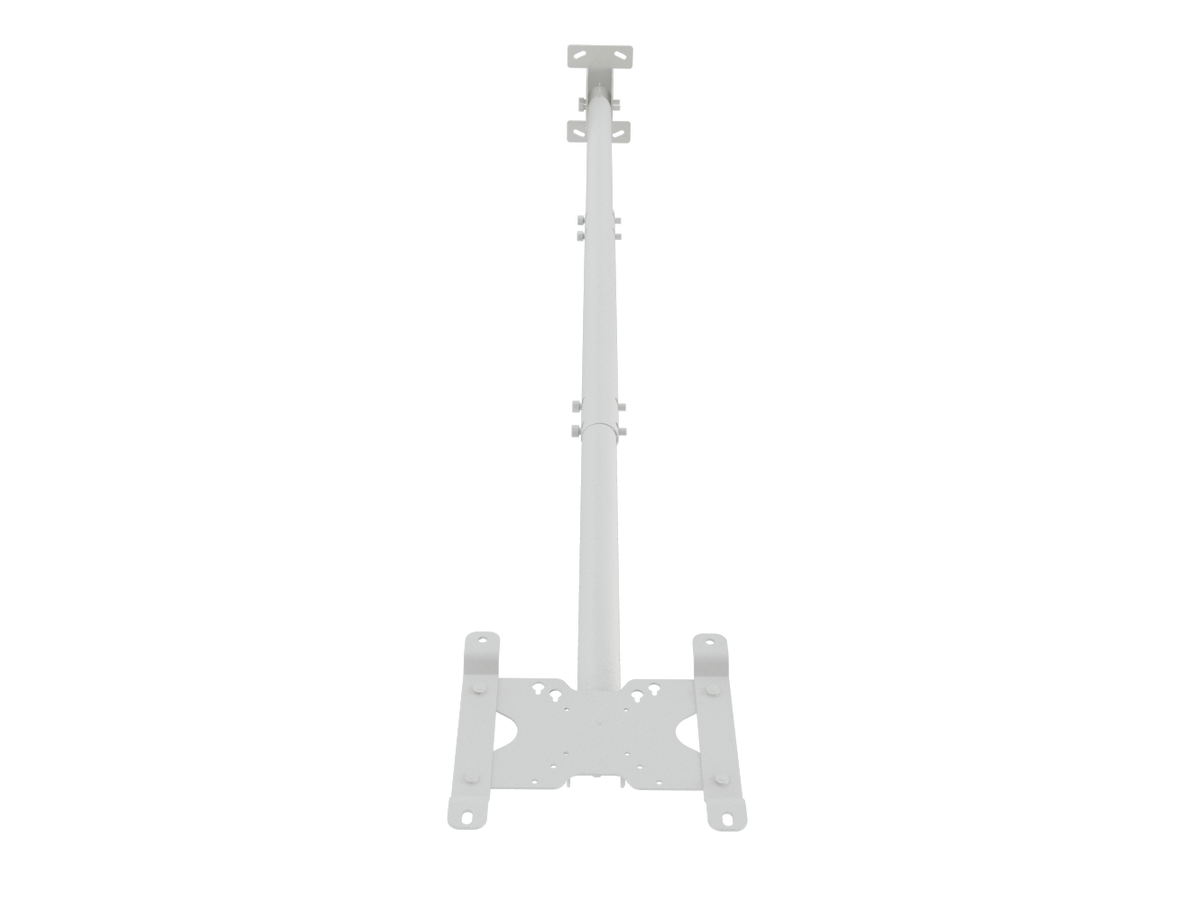 Multibrackets M Public Ceiling Mount Small Single for 10"-43" Screens – White | 7350073734757 Ceiling Mount Bracket Multibrackets