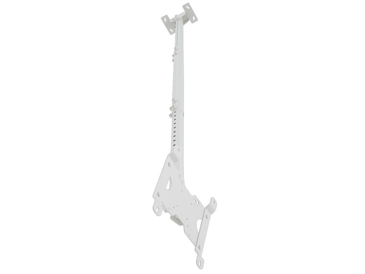 Multibrackets M Public Ceiling Mount Small Single for 10"-43" Screens – White | 7350073734757 Ceiling Mount Bracket Multibrackets