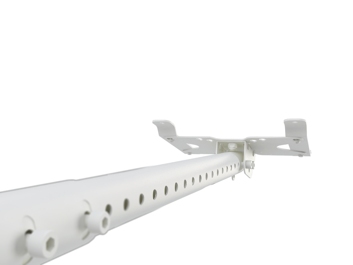Multibrackets M Public Ceiling Mount Small Single for 10"-43" Screens – White | 7350073734757 Ceiling Mount Bracket Multibrackets