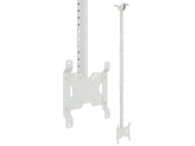 Multibrackets M Public Ceiling Mount Small Single for 10"-43" Screens – White | 7350073734757 Ceiling Mount Bracket Multibrackets