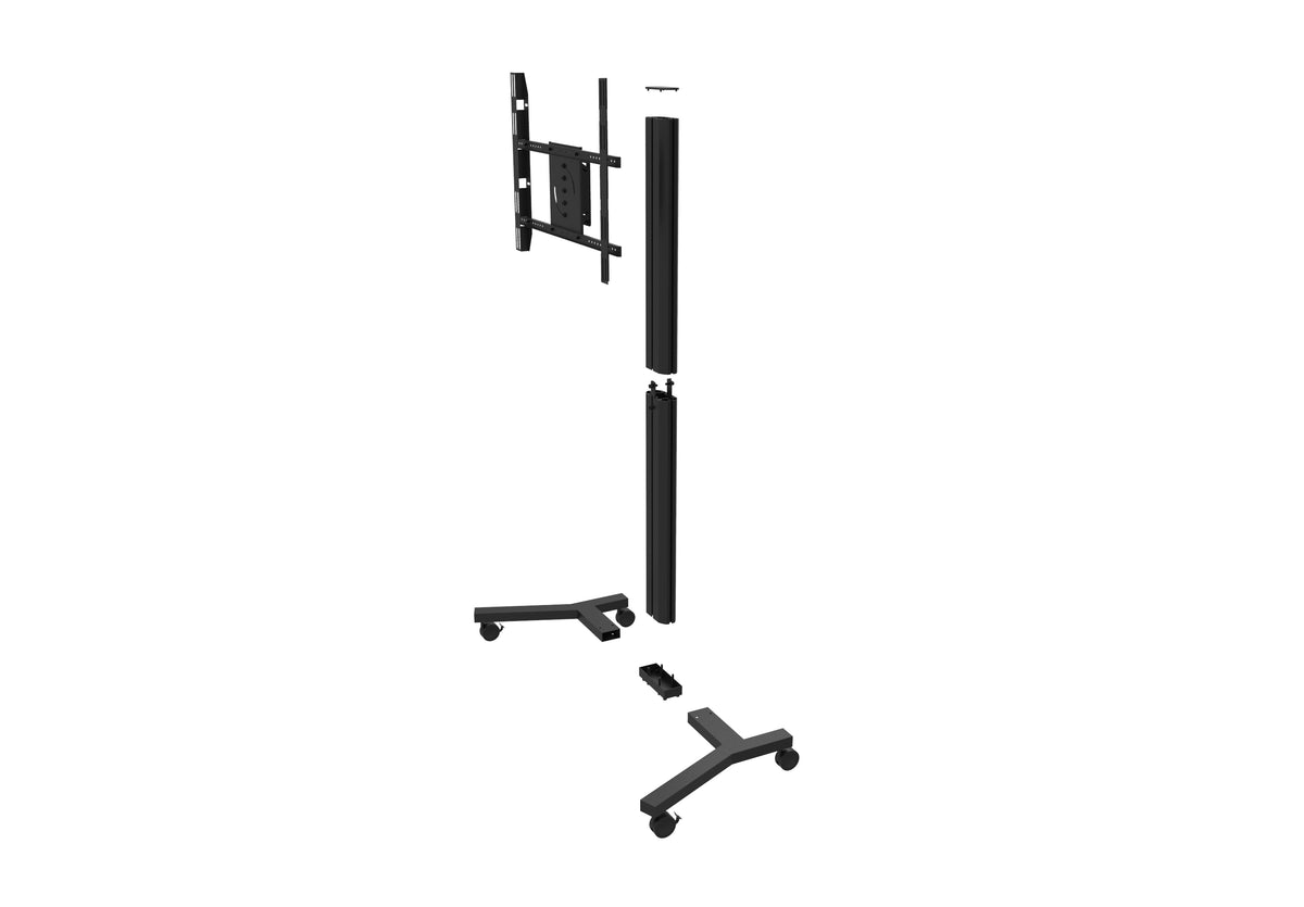 Multibrackets M Public Display Flight Case Floor Stand for 40"-63" Screens | 7350073730292