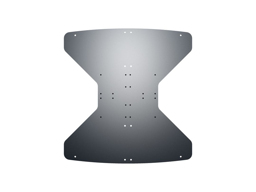 Multibrackets M Public Display Floorstand B2B Fixed Base - Black | 7350022739802