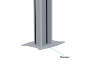 Multibrackets M Public Display Floorstand B2B Fixed Base - Silver | 7350022739796