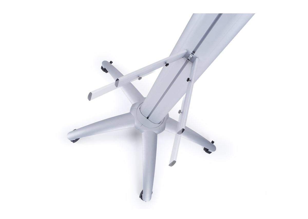 Multibrackets M Public Display Frontshelf Adjustable AV Shelf - Silver | 7350022735415