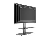 Multibrackets M 110 HD Single Black Floor Stand for 50"–85" Screens | 7350105210846
