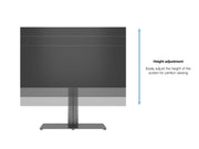 Multibrackets M 110 HD Single Black Floor Stand for 50"–85" Screens | 7350105210846