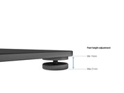Multibrackets M 110 HD Single Black Floor Stand for 50"–85" Screens | 7350105210846