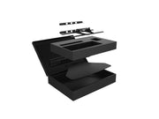 Multibrackets M Public Display Stand 110 Tilt & Table Black Floor Stand for 32"-55" Screens | 7350073731077