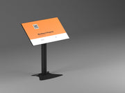 Multibrackets M Public Display Stand 110 Tilt & Table Black Floor Stand for 32"-55" Screens | 7350073731077