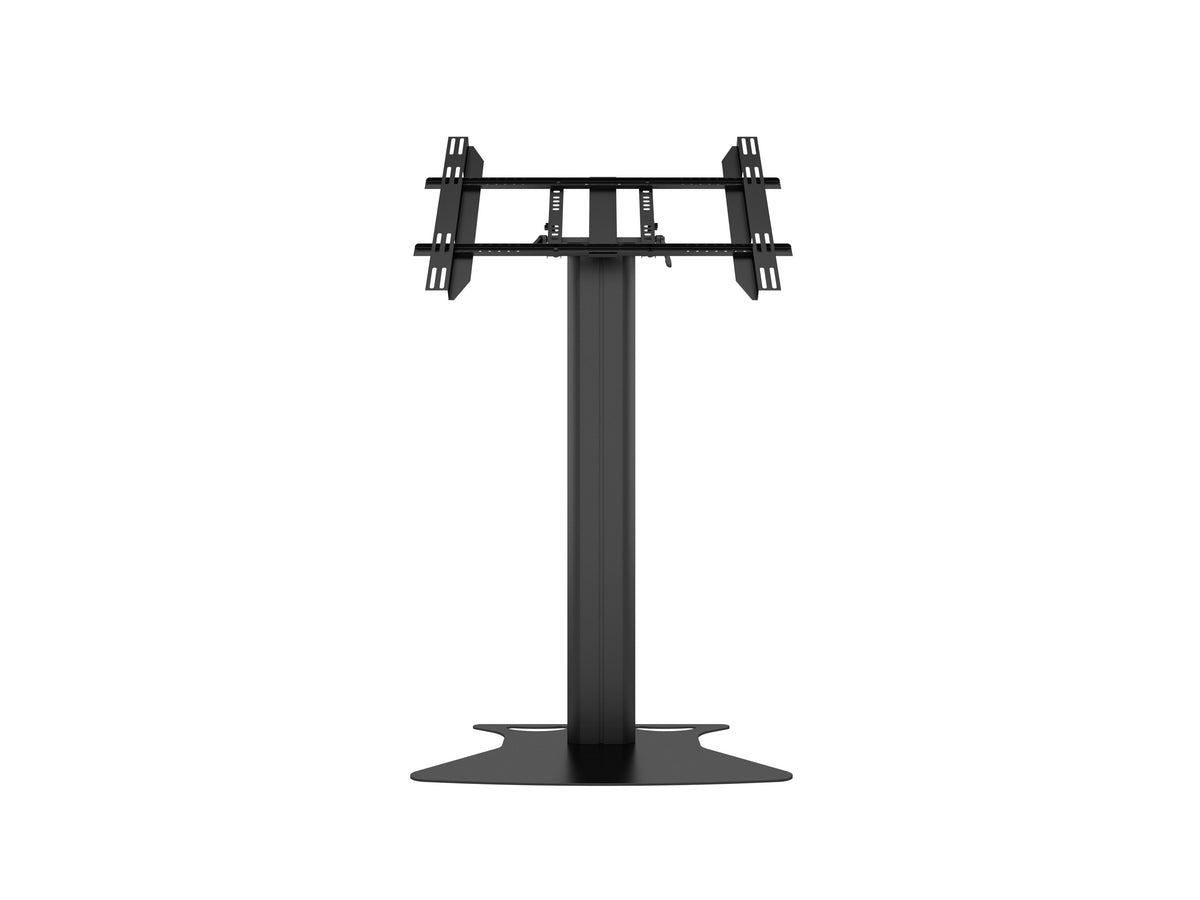Multibrackets M Public Display Stand 110 Tilt & Table Black Floor Stand for 32"-55" Screens | 7350073731077