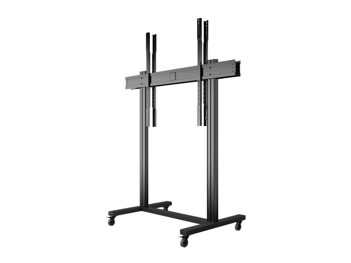 Multibrackets M Public Display Stand 210 Dual-Screen Mobile Floor Stand 86" – Black | 7340234815685 Floor Stand Multibrackets