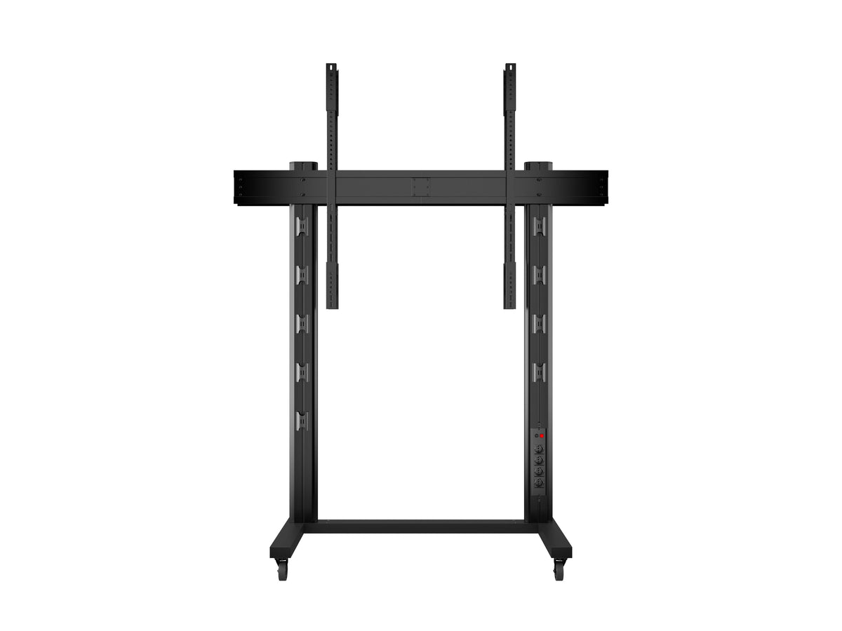Multibrackets M Public Display Stand 210 Dual-Screen Mobile Floor Stand 86" – Black | 7340234815685 Floor Stand Multibrackets