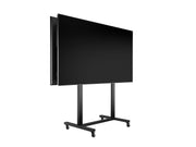 Multibrackets M Public Display Stand 210 Dual-Screen Mobile Floor Stand 86" – Black | 7340234815685 Floor Stand Multibrackets