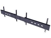 Multibrackets M Public Display Stand Dual Screen Mount for 40"-55" Displays - Black | 7350022737792