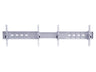 Multibrackets M Public Display Stand Dual Screen Mount for 40"-55" Displays - Silver | 7350022737808