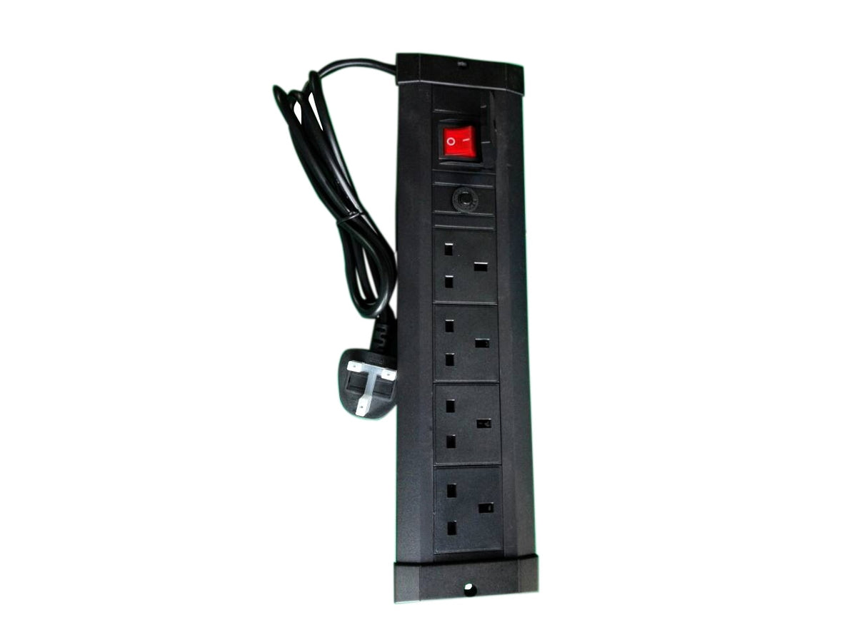 Multibrackets M Public Display Stand UK Power Rail - Black | 7350022739512