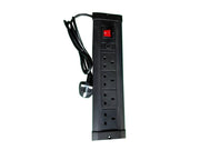 Multibrackets M Public Display Stand UK Power Rail - Black | 7350022739512