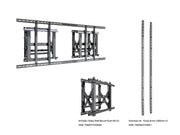 Multibrackets M Public Extra-Large Displays Video Wall Mount for 85"-160" Displays | 7350022739093 Video Wall Mount Multibrackets