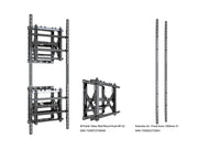 Multibrackets M Public Extra-Large Displays Video Wall Mount for 85"-160" Displays | 7350022739093 Video Wall Mount Multibrackets