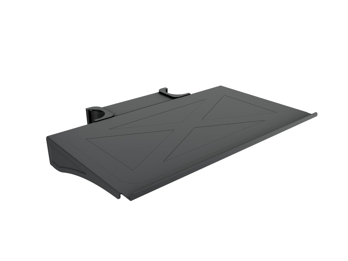 Multibrackets M Public Floorstand Basic 180 Adjustable AV Equipment Shelf - Black | 7350073737390
